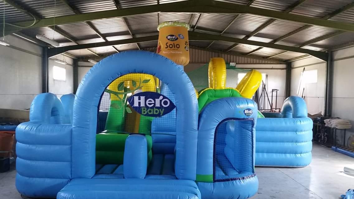 Fabricación de hinchables a la medsida y personalizados